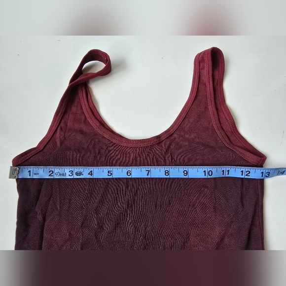 George Love Tie Dye Tank Dress Maroon Small - Picture 4 of 7